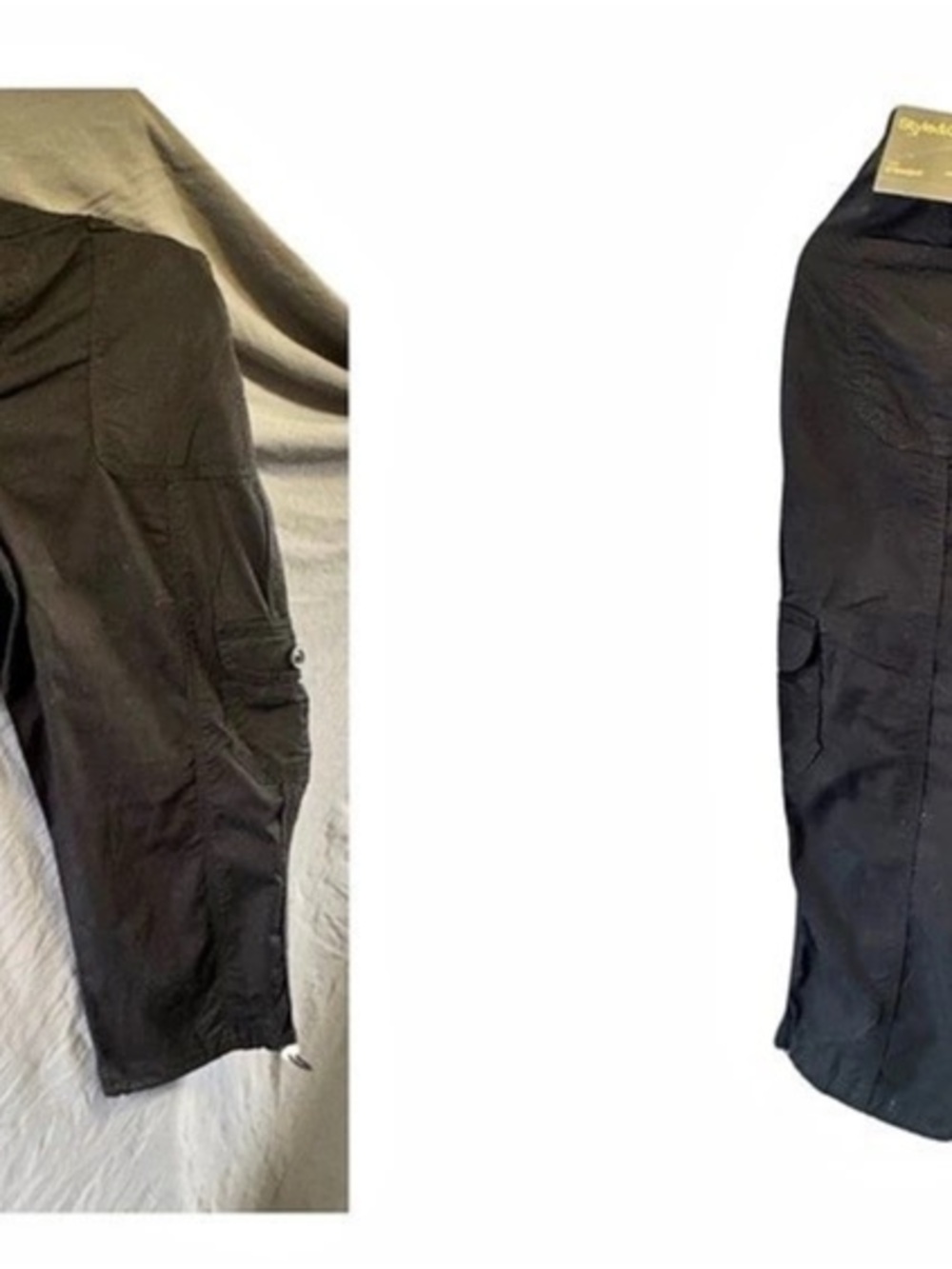 Style&Co. Bungee Table Capri. Black Capri Pants Size 12 NWT